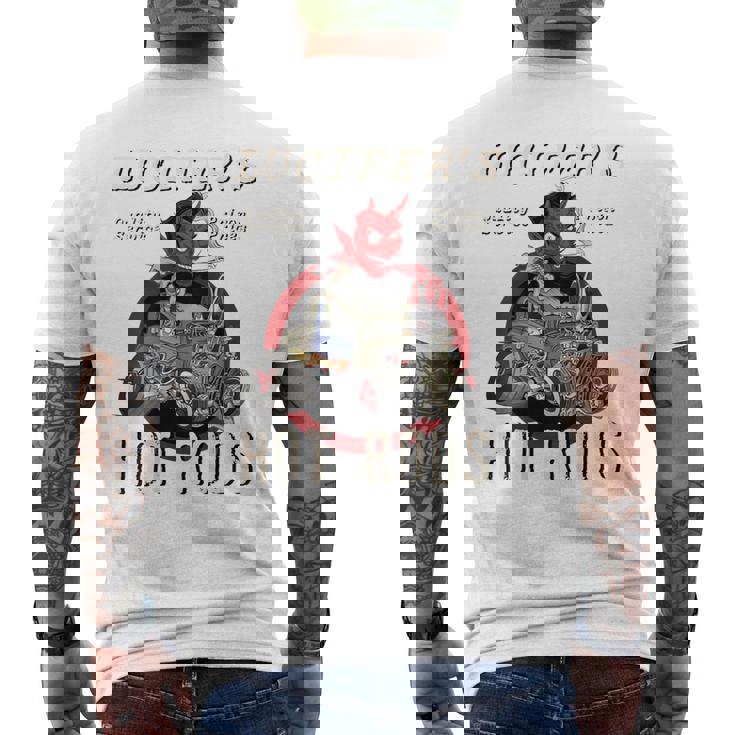 Lucifer's Hot Rodhop ロカビリー Prison Price ラットロッド メンズTシャツ バックプリント