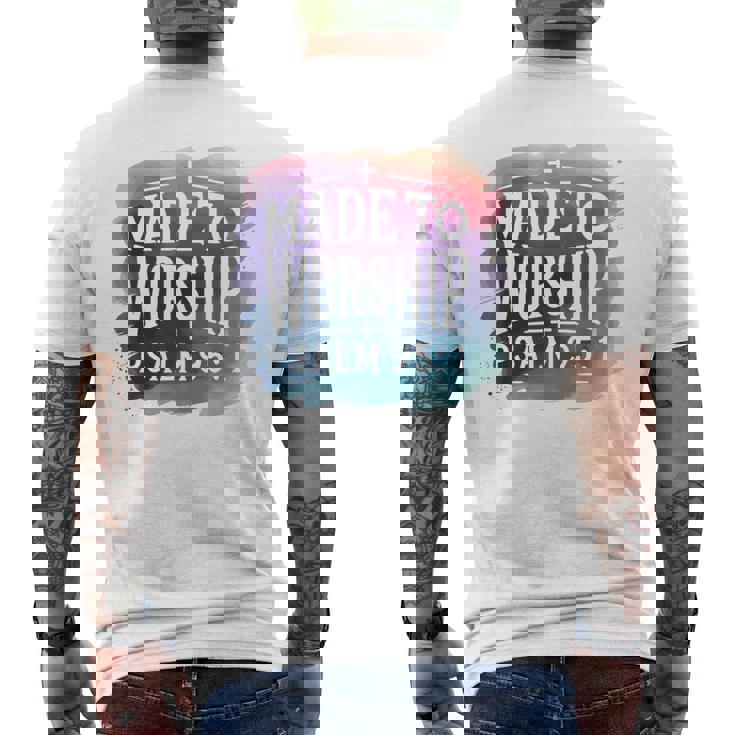 Made To Worship シャツ 礼拝シャツ メンズ & レディース God メンズTシャツ バックプリント