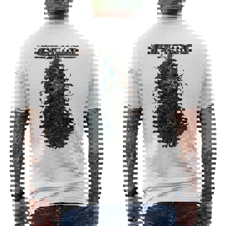 Meshuggah グラフィックデザインギフト Meshuggahファンへのメンズギフト。 長袖tシャツ メンズTシャツ バックプリント