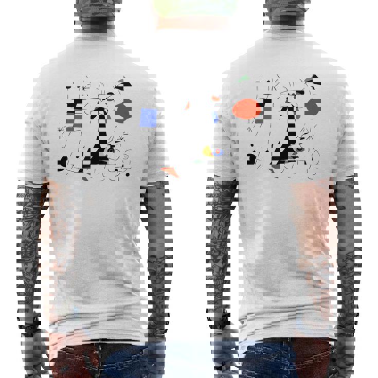 Miro Elol 太陽 メンズTシャツ バックプリント