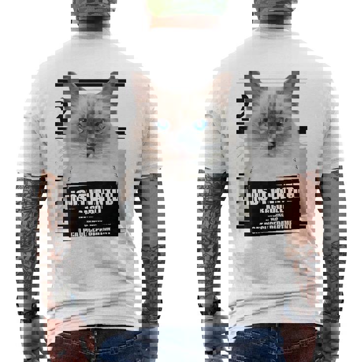 Most Wanted ラグドール ラグドール 猫 メンズTシャツ バックプリント