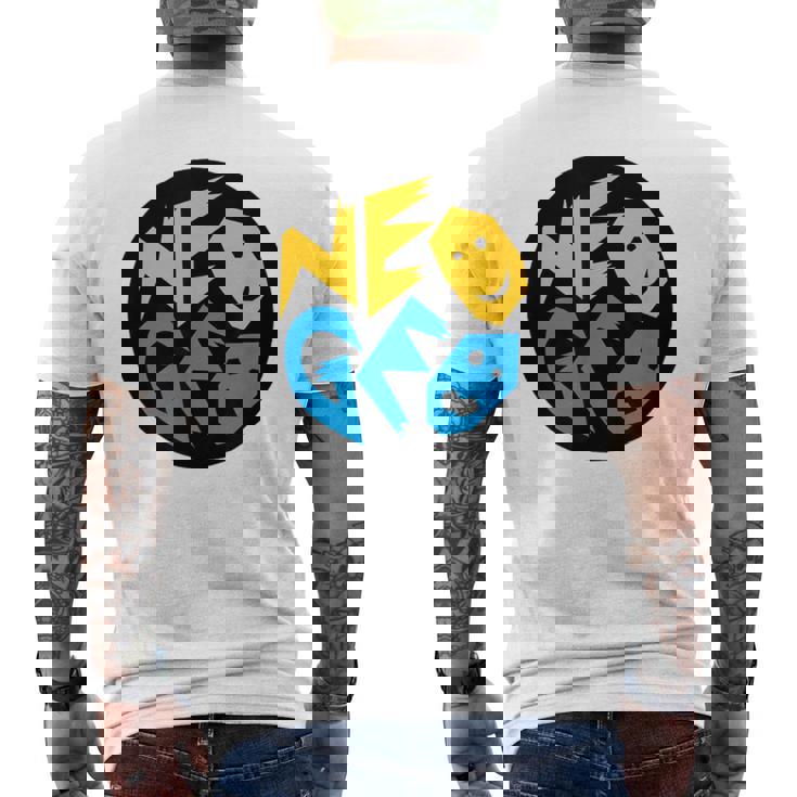 Neo Geo コンソールtシャツ レトロ メンズTシャツ バックプリント