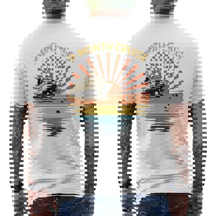 Nine Month Cruisehipunset Withharks In Ocean 長袖tシャツ メンズTシャツ バックプリント