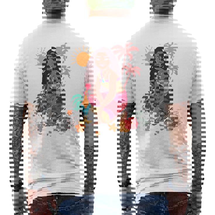 Niñosaianaunrise Camiseta Hombre Estampado Espalda