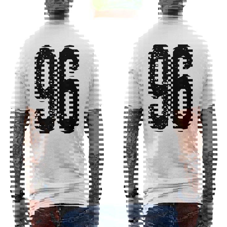Número 96 Camiseta Hombre Estampado Espalda