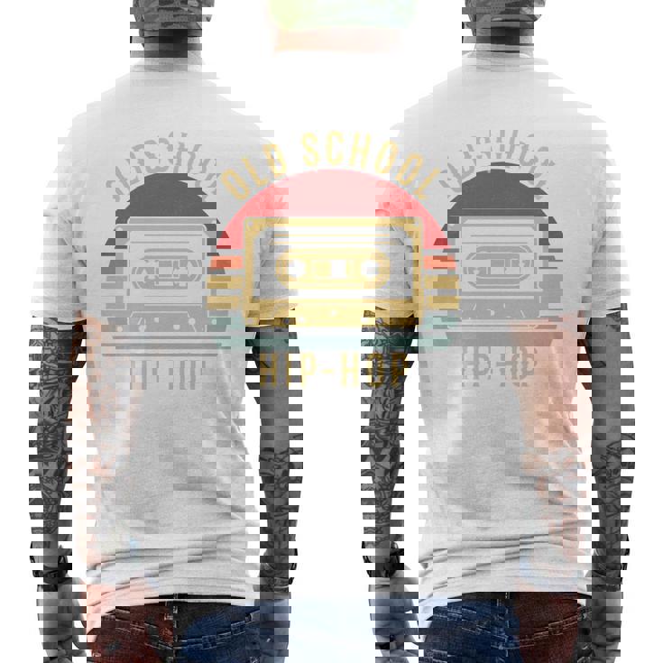 Oldchool ヒップホップ 80年代90年代音楽 長袖tシャツ メンズTシャツ バックプリント