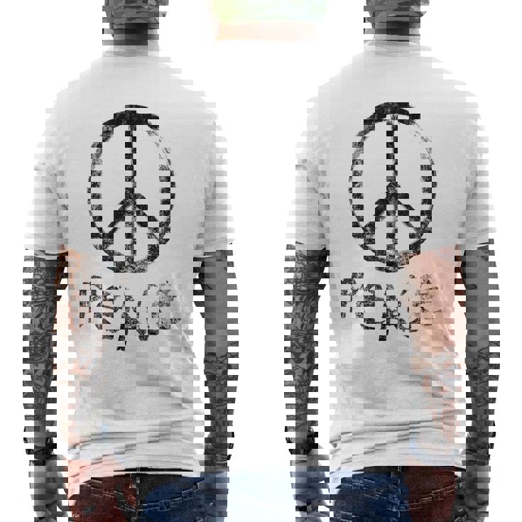 Peaceign メンズTシャツ バックプリント