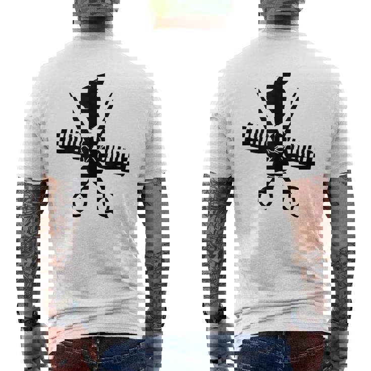 Peluquería Canina Peluquería Canina Divertida In Mangas Camiseta Hombre Estampado Espalda