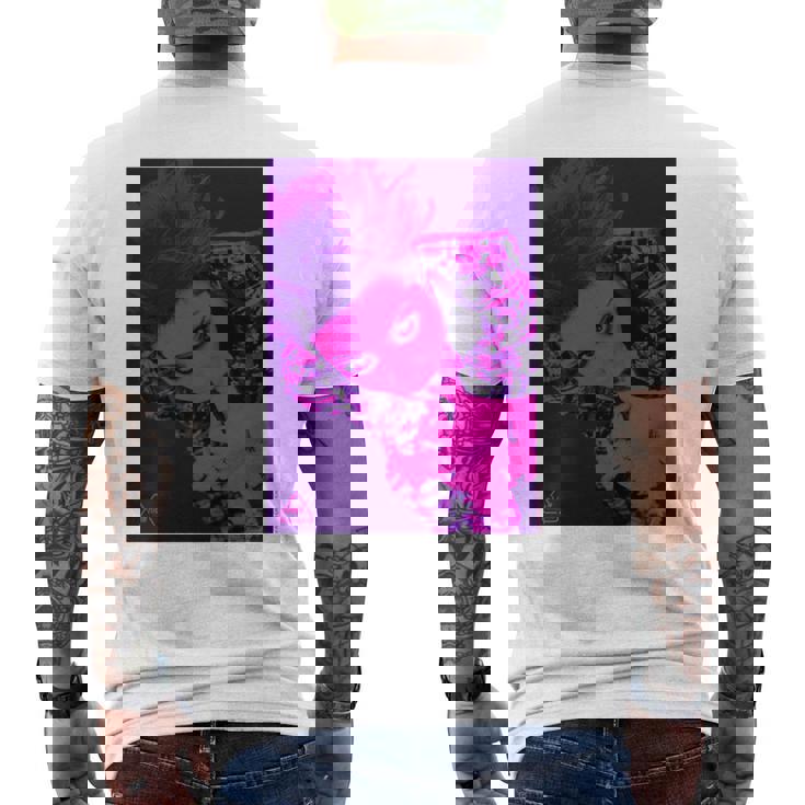 Pink 長袖tシャツ メンズTシャツ バックプリント