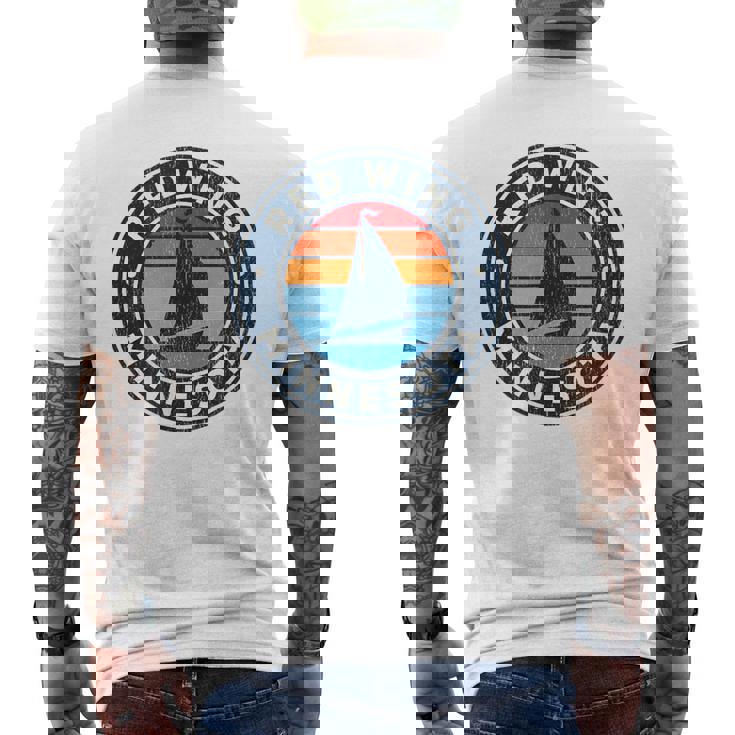 Red Wing ミネソタ Mn ヴィンテージ ヨット レトロ 70年代 メンズTシャツ バックプリント