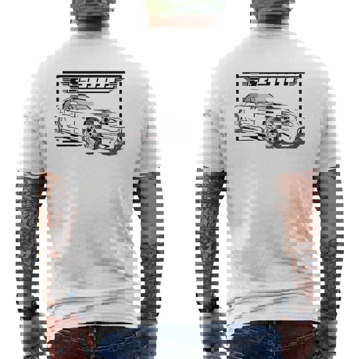 S2k Ap1 Ap2 Jdm Roadster2000 レースカー Fwd ターボトラック メンズTシャツ バックプリント