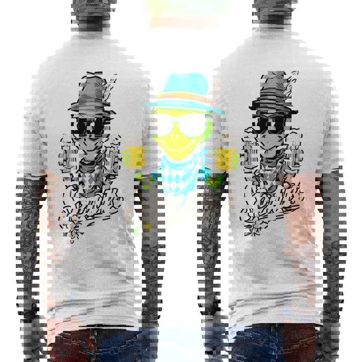 Servus Wiesn Gaudi – 面白いオクトーバーフェストビールバイエルンコスチューム 長袖tシャツ メンズTシャツ バックプリント