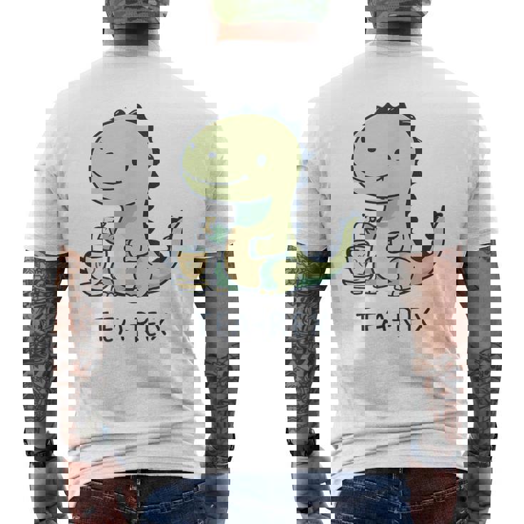 Tea-Rex メンズTシャツ バックプリント