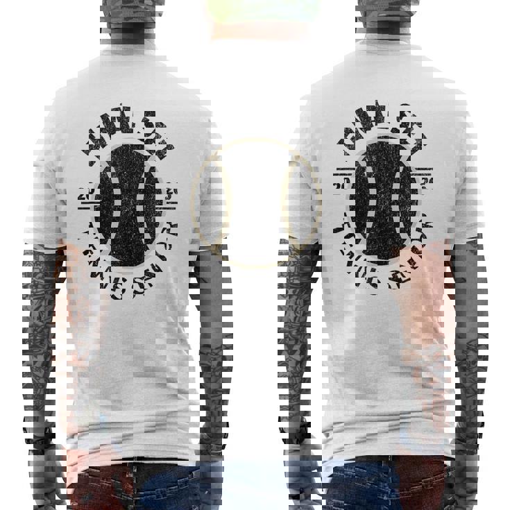 Tennis Senior 2026 The Final Set Men's T-shirt Back Print Tennis Senior 2026 The Final Set Men's T-shirt Back Print