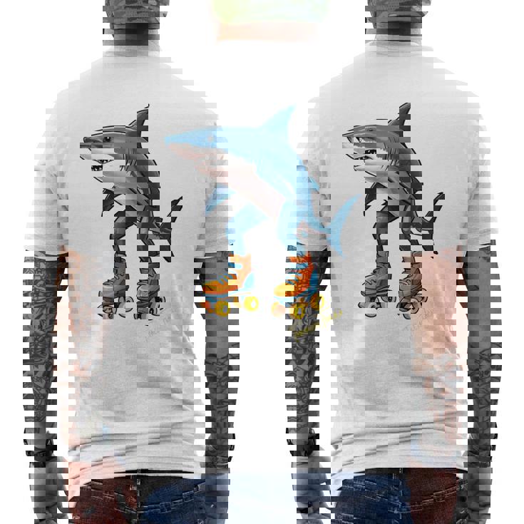 Tralalero Tralala ブレイン レッド ファニー サメ ミーム 長袖tシャツ メンズTシャツ バックプリント