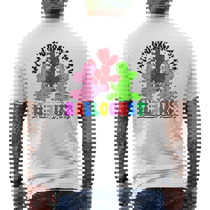 Twisting Balloon バルーンツイスト アート バルーンモデリング メンズTシャツ バックプリント