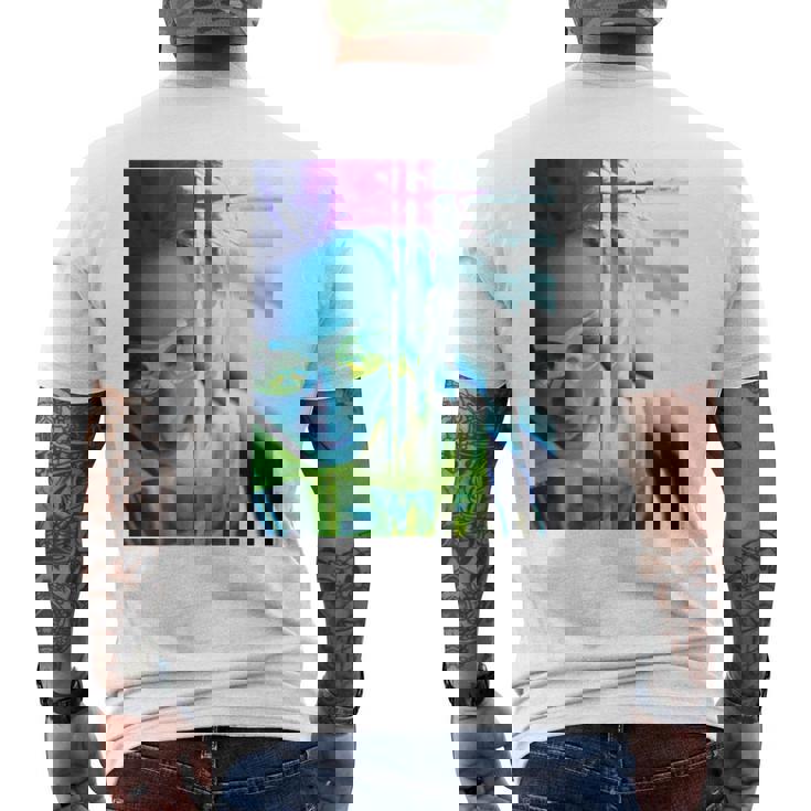 Ultraiolet 長袖tシャツ メンズTシャツ バックプリント