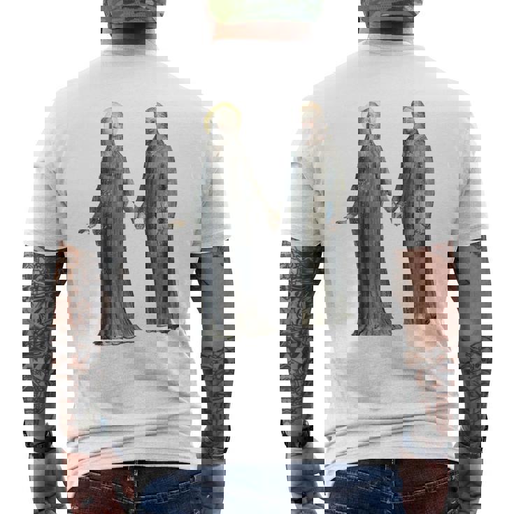 Theun In His Rrath 長袖tシャツ メンズTシャツ バックプリント