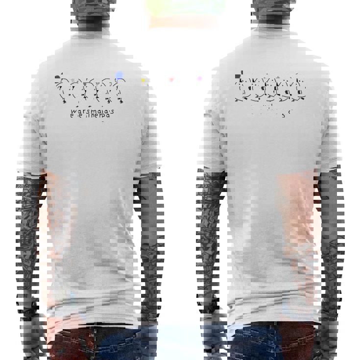 We Arehimaenagas 01 メンズTシャツ バックプリント