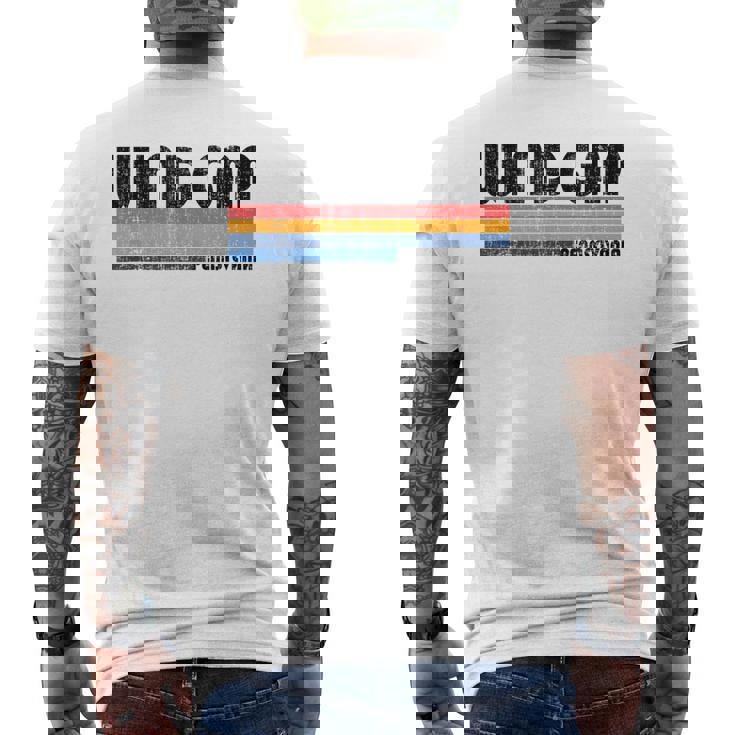 Wind Gap Pa Hometown Pride レトロ 70年代 80年代スタイル メンズTシャツ バックプリント