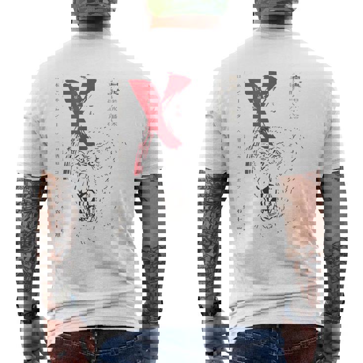 X（テン）グザル メンズTシャツ バックプリント