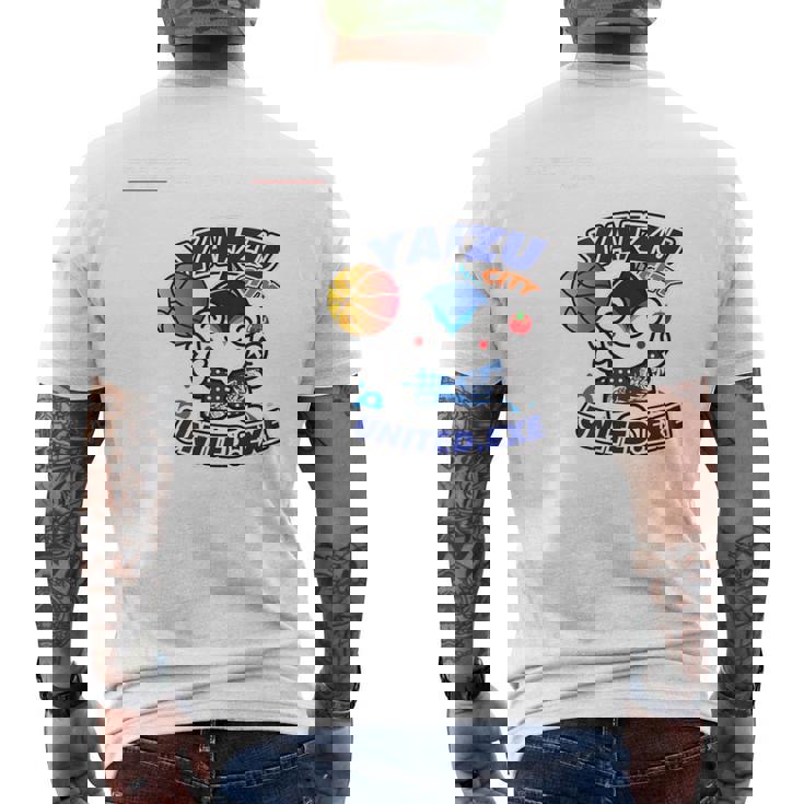 Yaizu City UnitedExe_31_上甲朝也 メンズTシャツ バックプリント