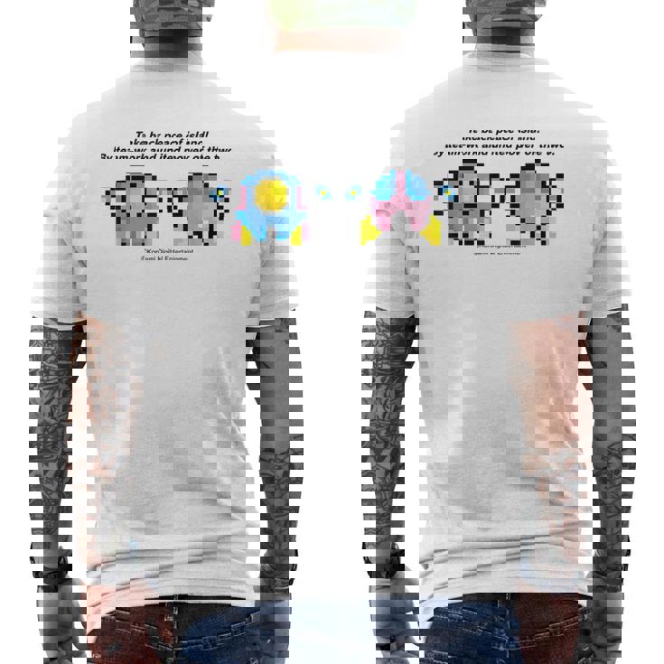 「ツインビー」Team-Work メンズTシャツ バックプリント