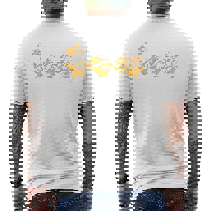 【Amazon限定】ミニオン Bob-Kevin-Stuart メンズTシャツ バックプリント