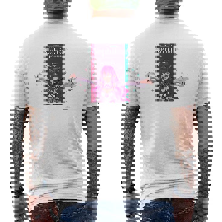 【Irys】ホロぐら名場面 メンズTシャツ バックプリント