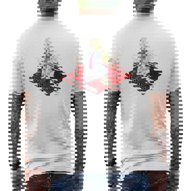 【アキ・ローゼンタール】ホロぐら名場面 メンズTシャツ バックプリント