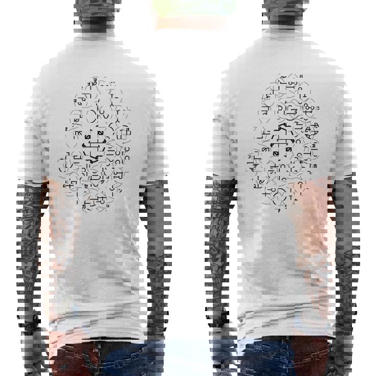 【カタカムナ 第6首】神代文字 スピリチュアル 言霊 癒し ヒーリング 面白い おもしろ お守り 開運 古代 文字 メンズTシャツ バックプリント