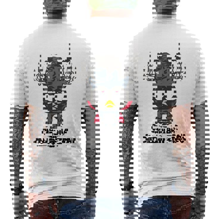 【ハロウィン特集】Usデザイン バッドばつ丸 ヴァンパイア メンズTシャツ バックプリント