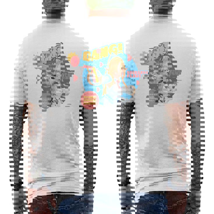 【不知火フレア】ホロぐら名場面 メンズTシャツ バックプリント