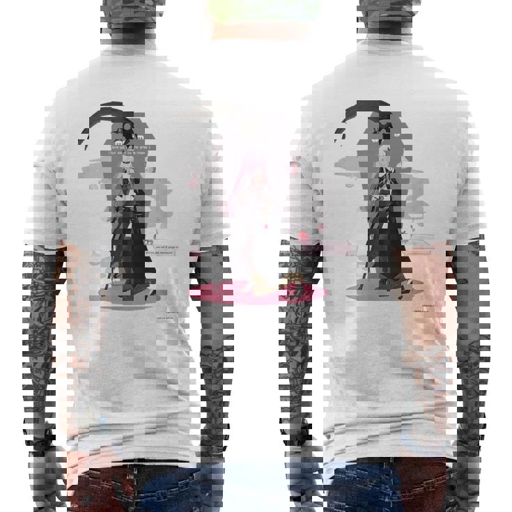 【森カリオペ】ホロぐら名場面 メンズTシャツ バックプリント