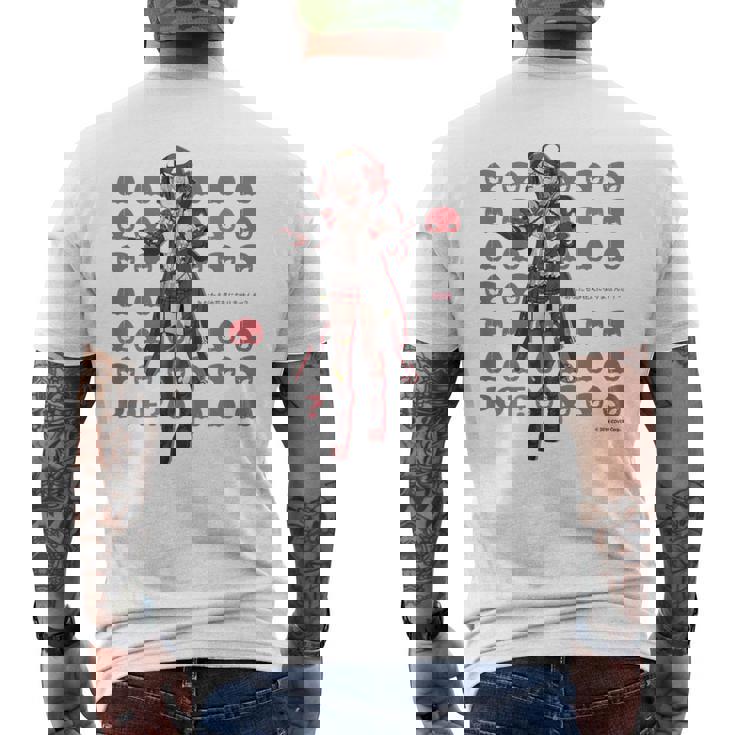 【沙花叉クロヱ】ホロぐら名場面 メンズTシャツ バックプリント