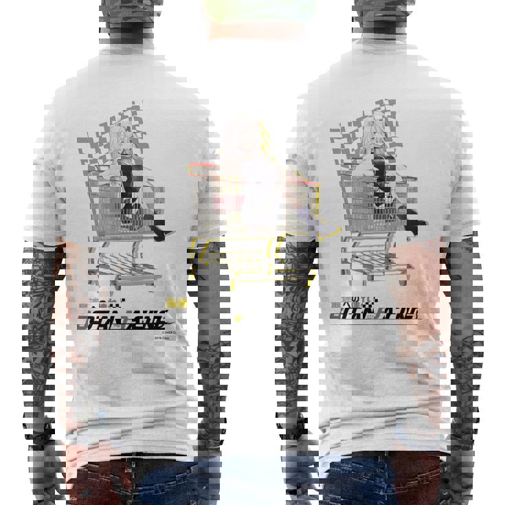 【獅白ぼたん】ホロぐら名場面 メンズTシャツ バックプリント