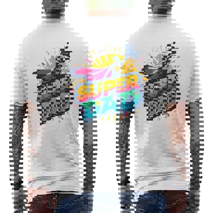 お父さんへの誕生日プレゼント -Uper Dad メンズ メンズTシャツ バックプリント