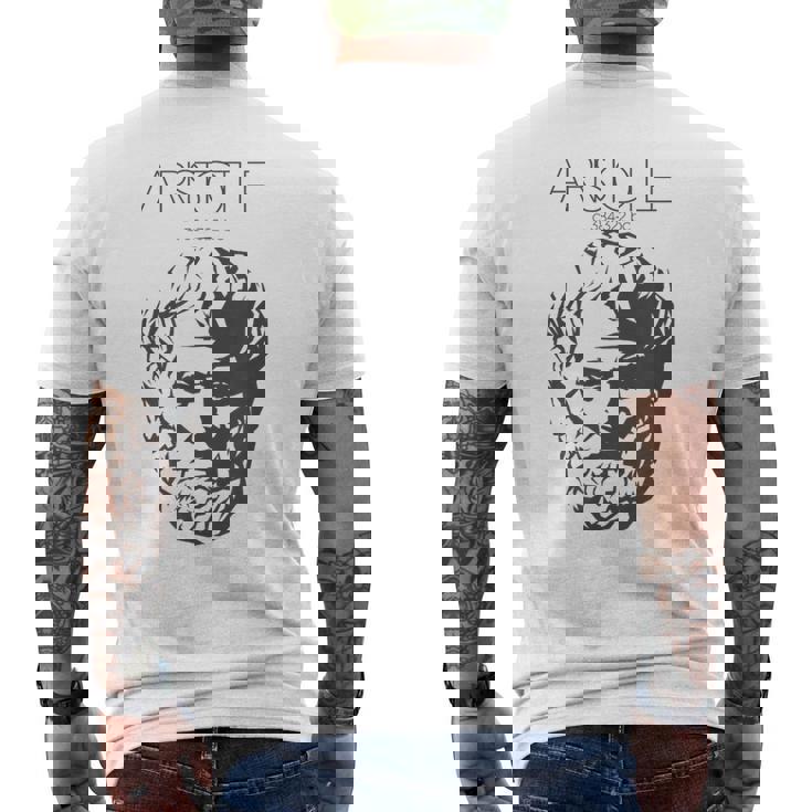 アリストテレスtシャツ 古代ギリシャ哲学者 メンズTシャツ バックプリント