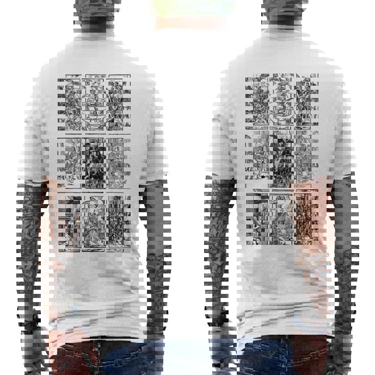 アルブレヒト・デューラー 名画 イラスト レトロ ヴィンテージ クラシック アート 長袖tシャツ メンズTシャツ バックプリント