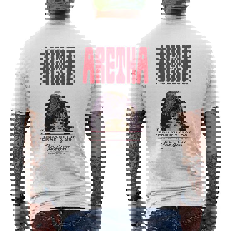 アレサ・フランクリン・コボ・アリーナ 1968 メンズTシャツ バックプリント