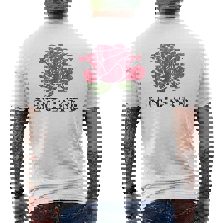 アンティーク調のイングリッシュラグビーシャツ メンズTシャツ バックプリント