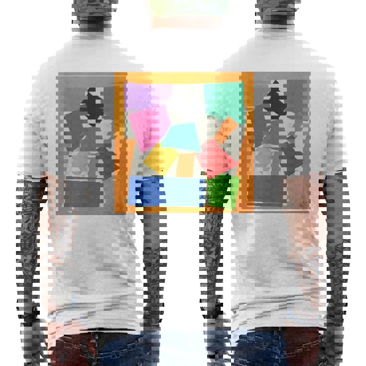 アンリ・マティス カタツムリ メンズTシャツ バックプリント