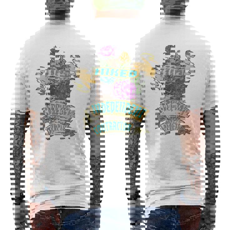 インディペンデント コントラクター インクドクロ タトゥー バックサイドデザイン メンズTシャツ バックプリント