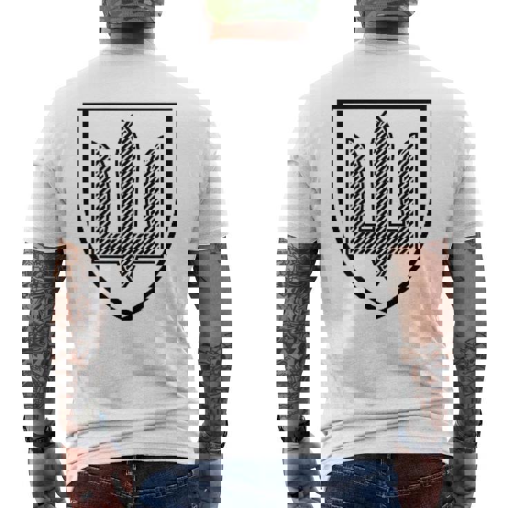 ウクライナ陸軍 ウクライナ陸軍 メンズTシャツ バックプリント