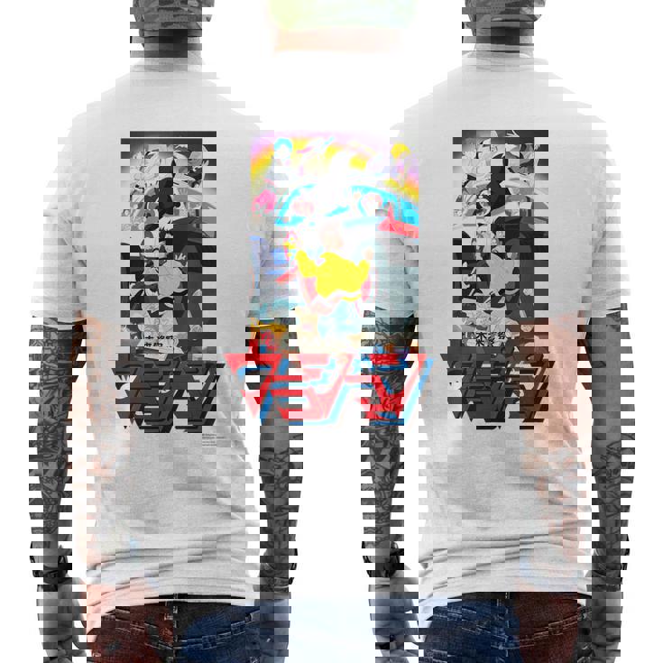 ウラシマン R メンズTシャツ バックプリント