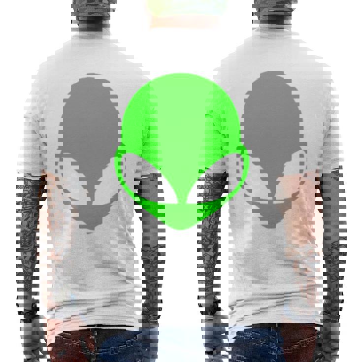 エイリアンヘッド グリーンフェイス ファニービリーブ Ufo ヒューマンコスチューム Edm 長袖tシャツ メンズTシャツ バックプリント