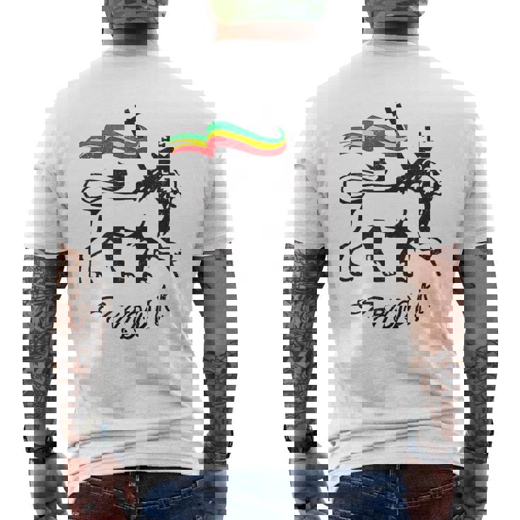 エチオピア メンズTシャツ バックプリント