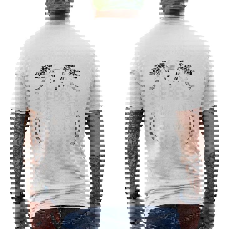 エッジの効いたバックプリント バイカー 面白い引用 オートバイ ライダーグラフィック メンズTシャツ バックプリント