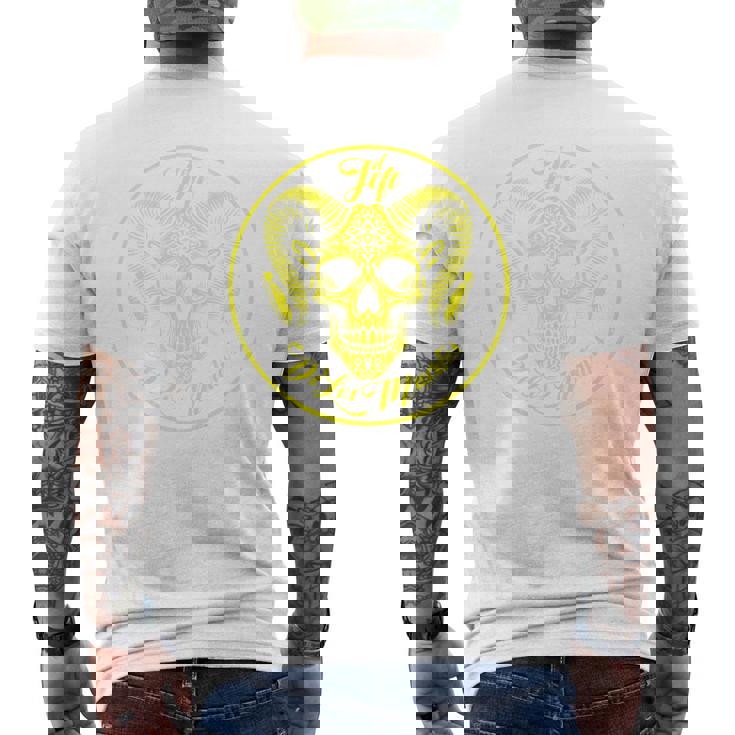 エルヘフェデロスムエルトス 長袖tシャツ メンズTシャツ バックプリント