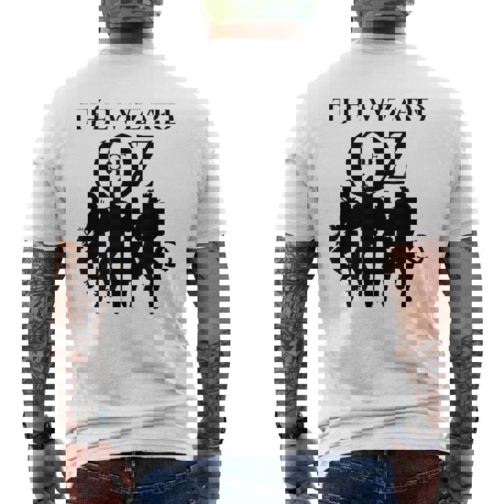 オズの魔法使い ファンタジー No Place Like Home ヴィンテージ映画 メンズTシャツ バックプリント